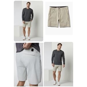 Vuori Men's Aim Short Khaki Beige Tan Size 28